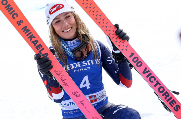 Shiffrin alcanza 100 victorias en la Copa del Mundo