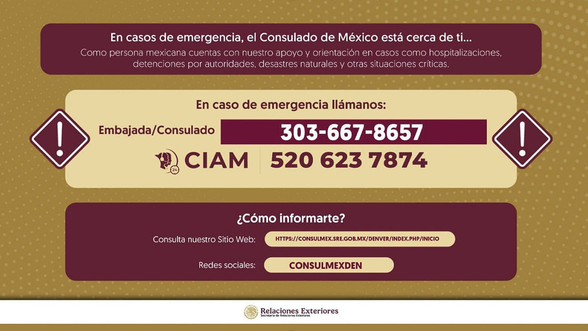 Consulado de México defiende los derechos de su comunidad 