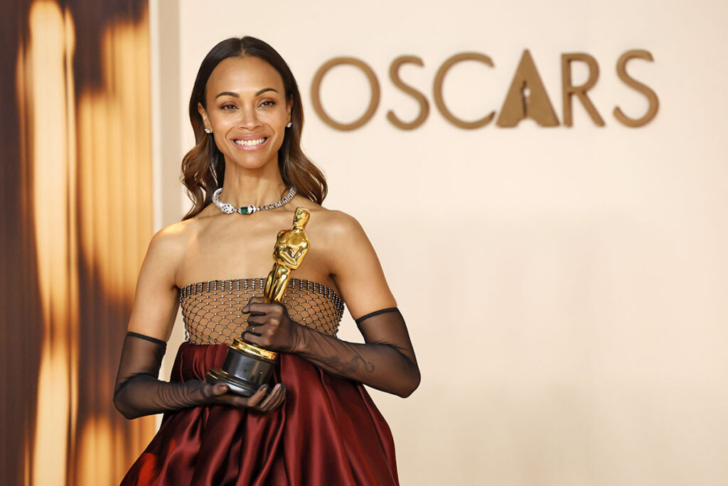 Zoe Saldaña gana el Óscar
