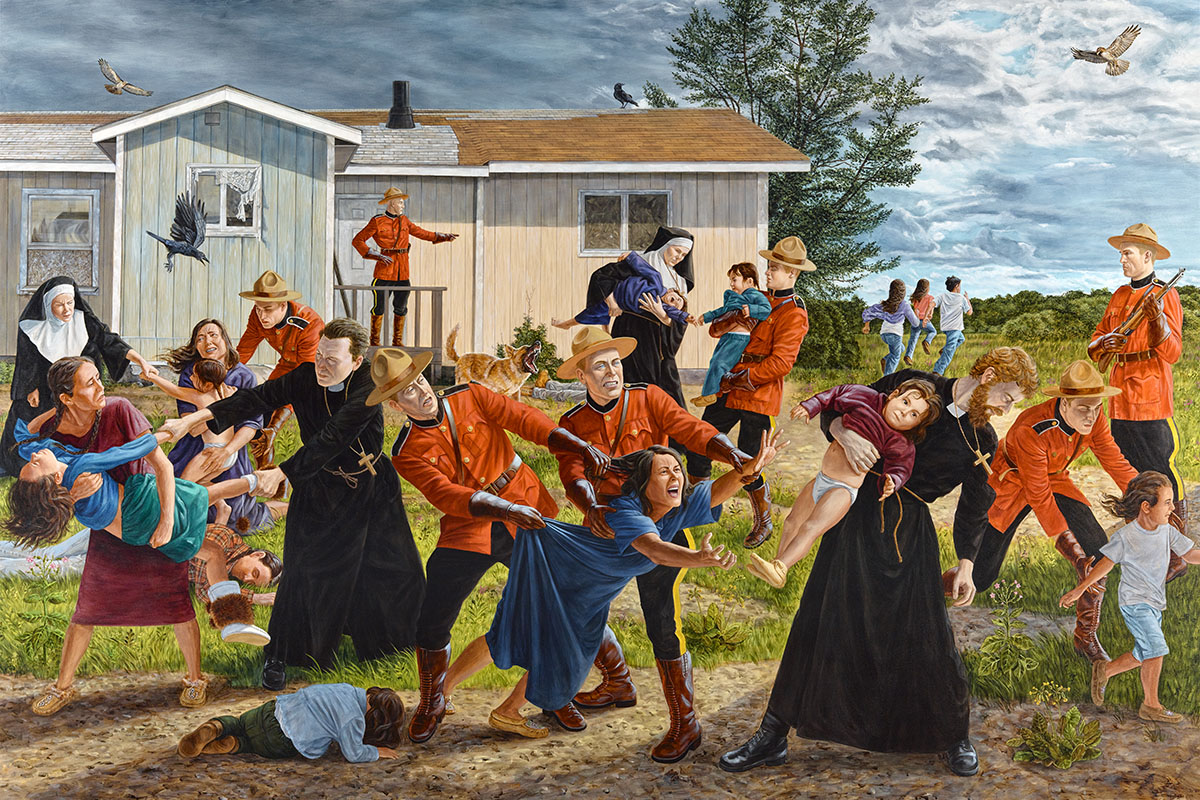 Kent Monkman Challenges History at the Denver Art Museum Kent Monkman desafía la historia en el Denver Art Museum