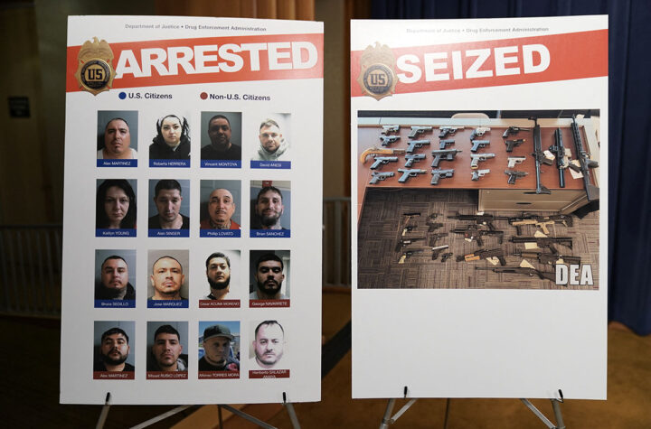 DEA arresta 16 miembros del Cartel de Sinaloa