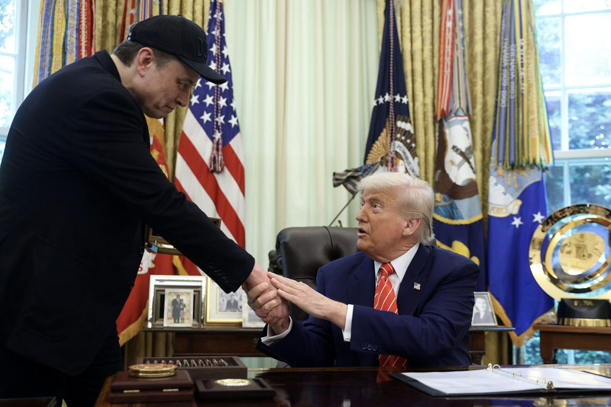 Elon Musk y Donald Trump enganchados en guerra de posts