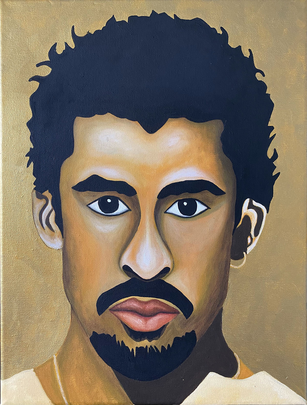 Joabel Ortiz convierte a Bad Bunny en arte 