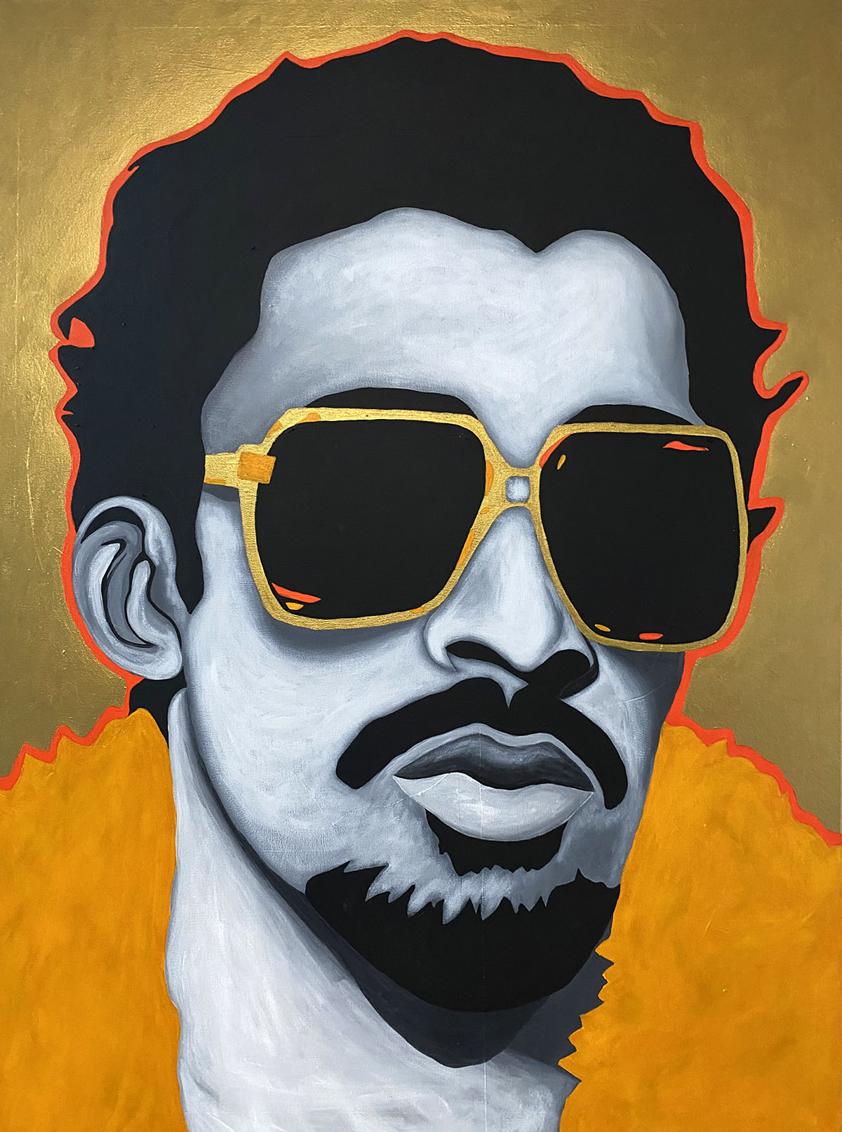 Joabel Ortiz convierte a Bad Bunny en arte 