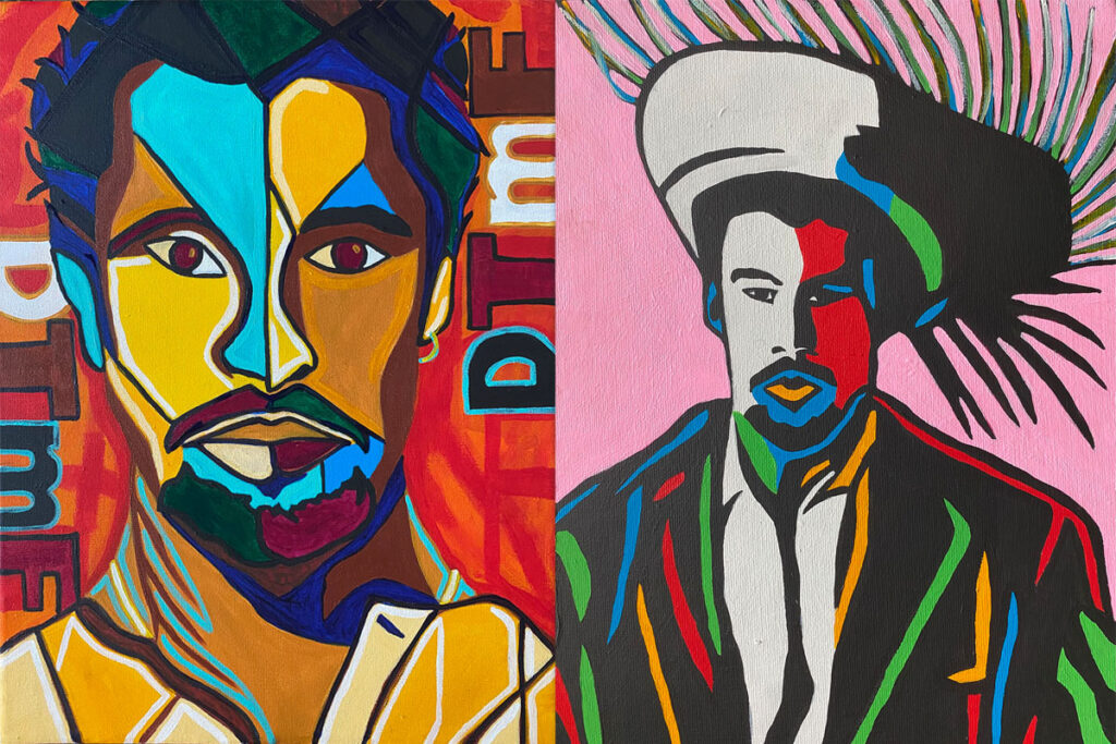 Joabel Ortiz convierte a Bad Bunny en arte 