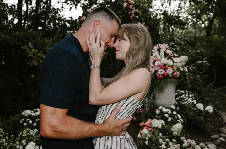 Taylor Swift desata expectativa por su vestido de novia 