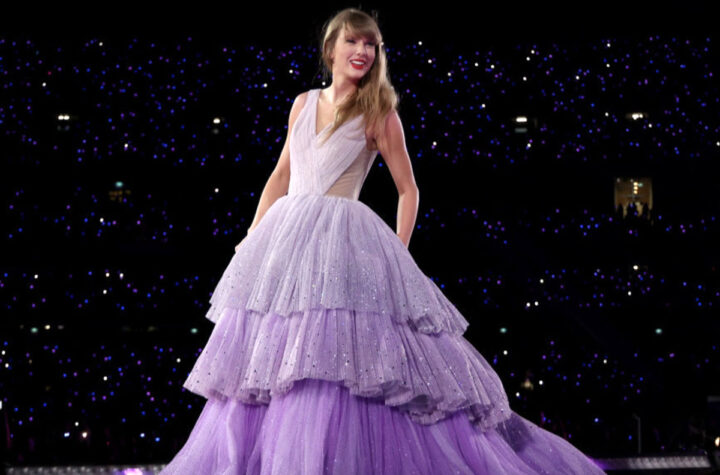 Taylor Swift desata expectativa por su vestido de novia 