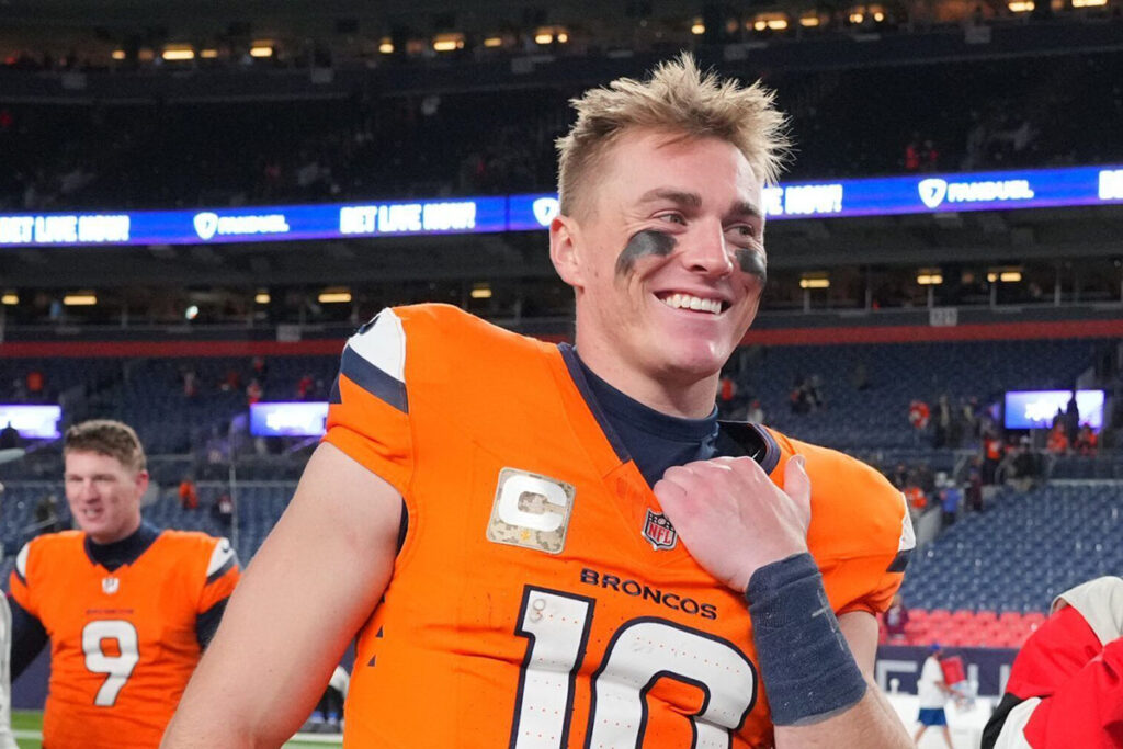 Bo Nix brilla