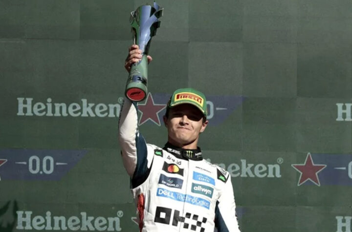 Norris lidera  