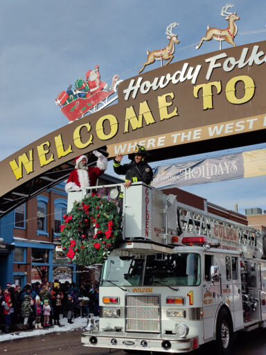 Luces de Navidad en Aurora  