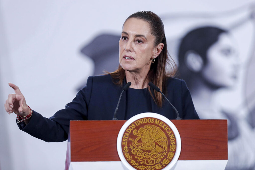 Reunion Sheinbaum - Trump 