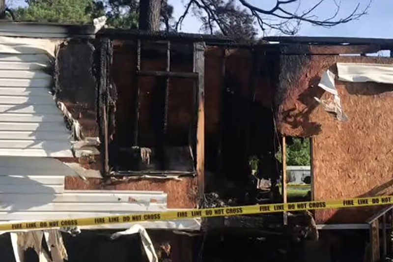 Ataque brutal en vivienda