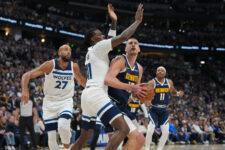 Nuggets evitan eliminación al ganar 125-113 a Timberwolves