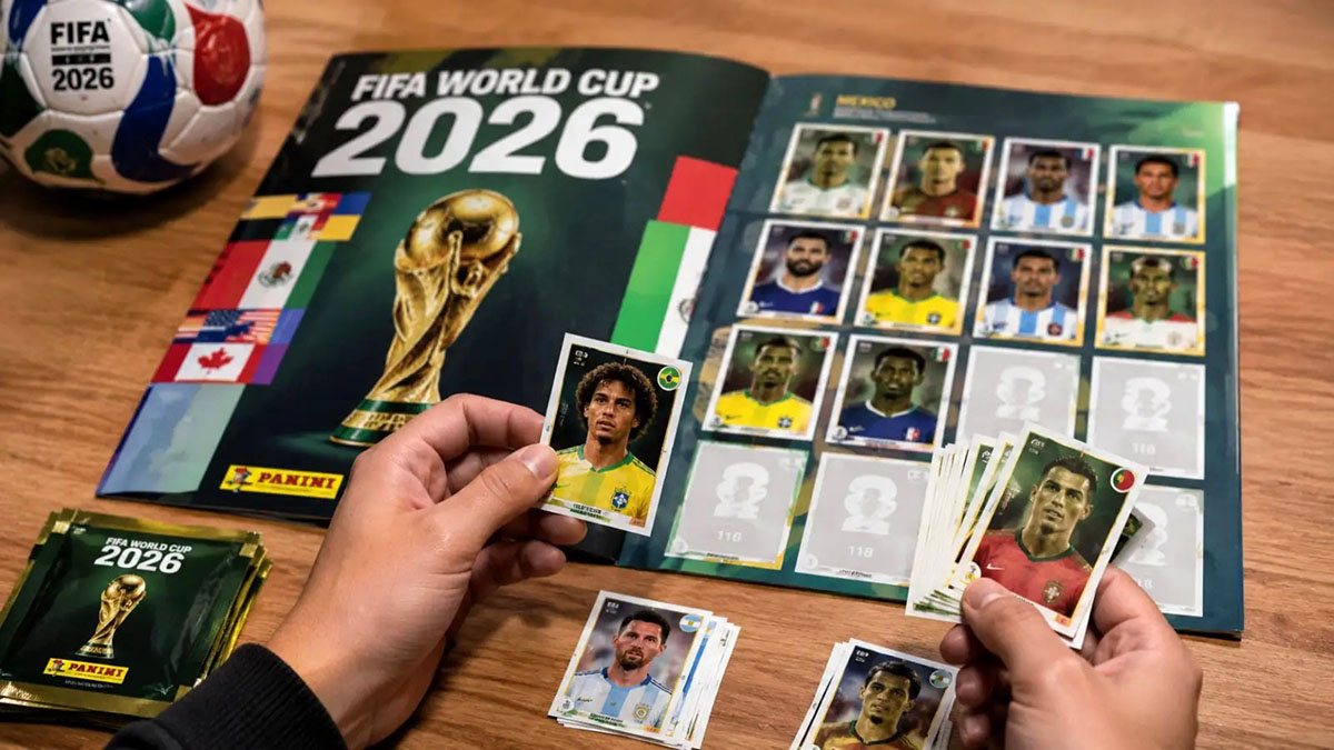 La fiebre del mundial llega con el álbum Panini 
