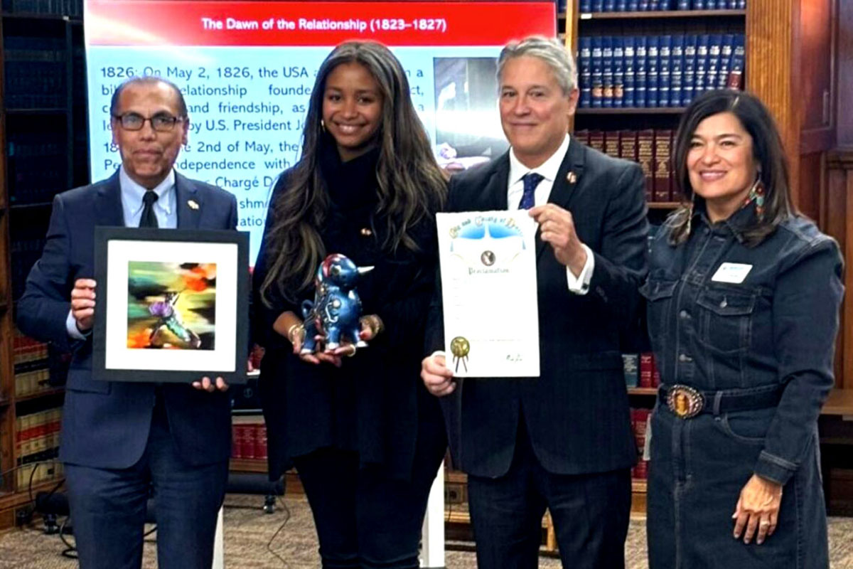 Colorado rinde homenaje a los 200 años de amistad entre Perú y EEUU