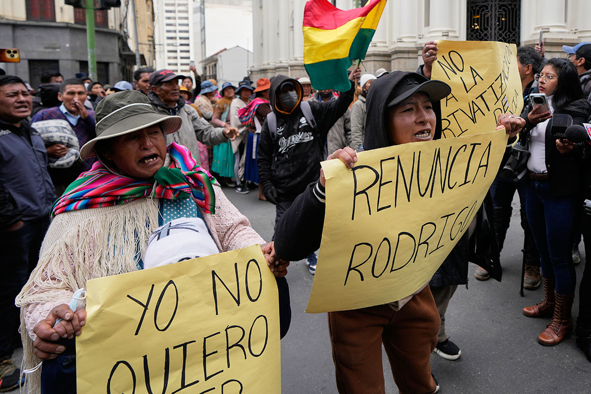 Presidente de Bolivia autorizado para declarar estado de excepción