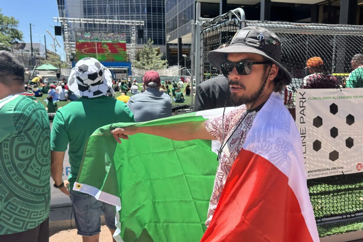 Primer partido de México desde el Skyline Park, Denver