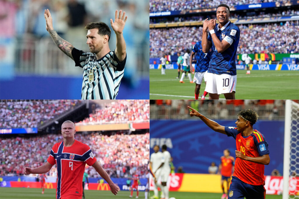 Messi, Mbappé, Haaland y Yamal han brillado   