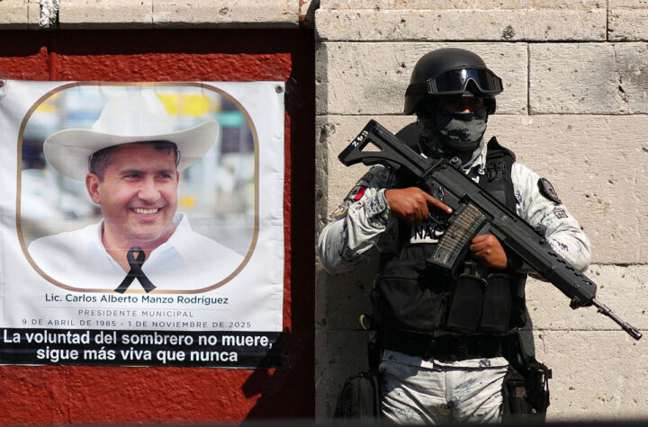Cártel de Jalisco responsable del asesinato del alcalde de Uruapan