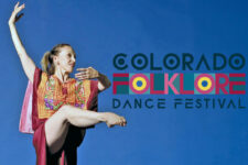 Viviana Basanta imparte clase magistral en el Colorado Folklore Dance Festival
