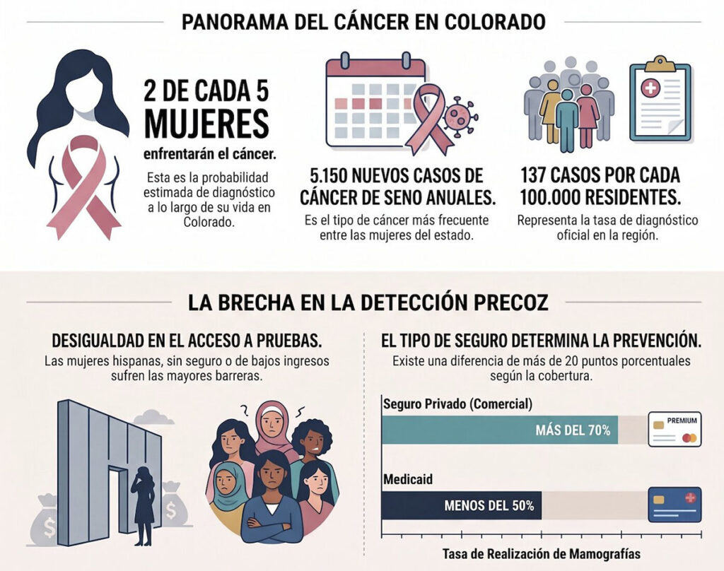 Cita para la prevención del cáncer de seno en Colorado