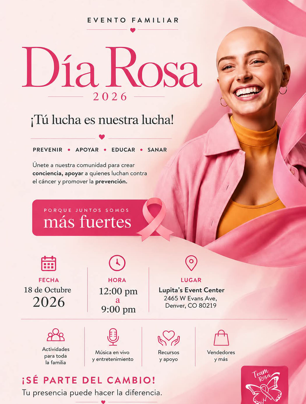 Cita para la prevención del cáncer de seno en Colorado