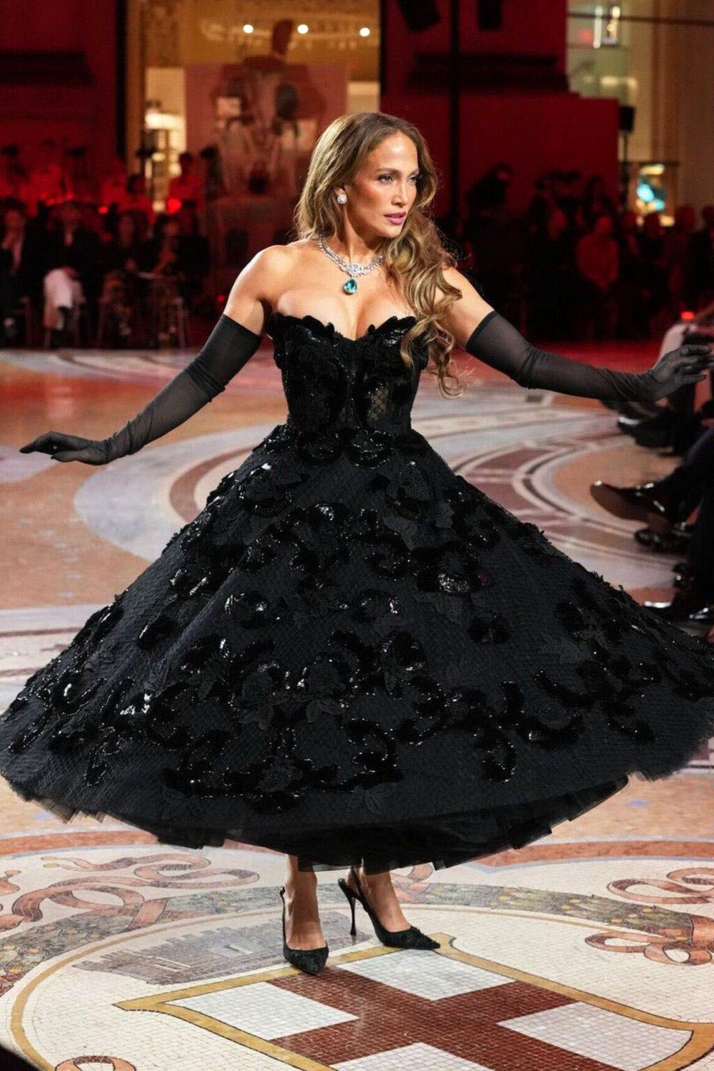 J.Lo se adueñó de Milán