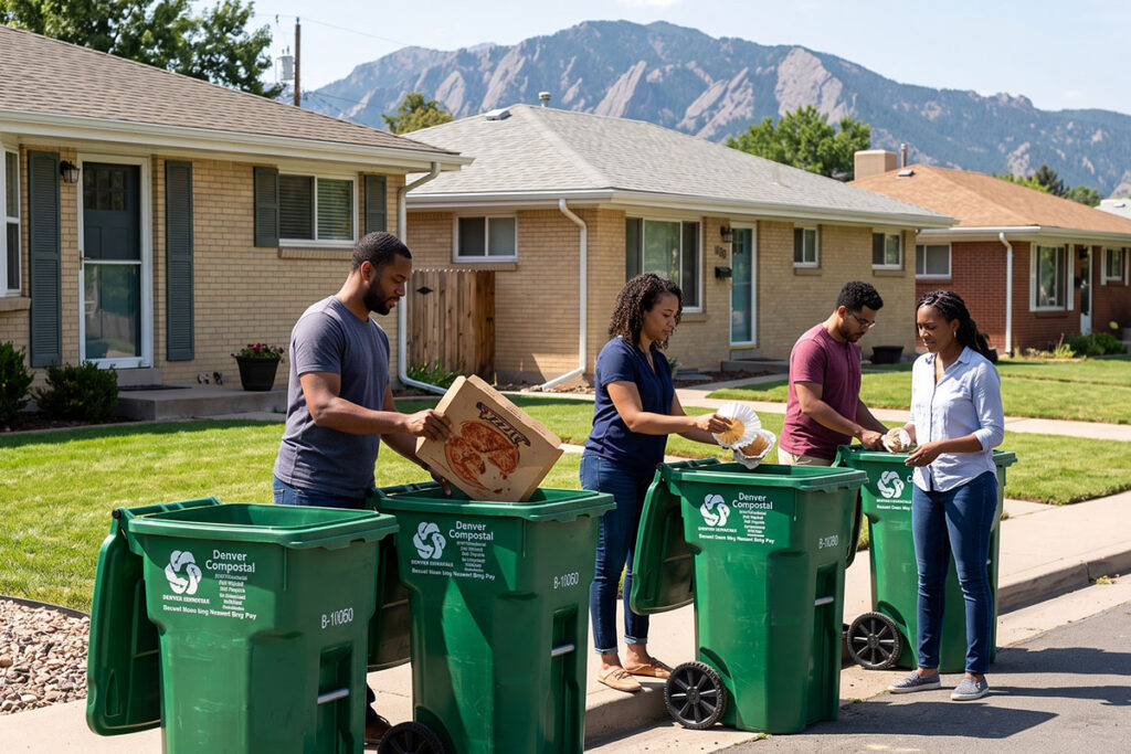 Denver suma nuevos residuos al sistema de compostaje