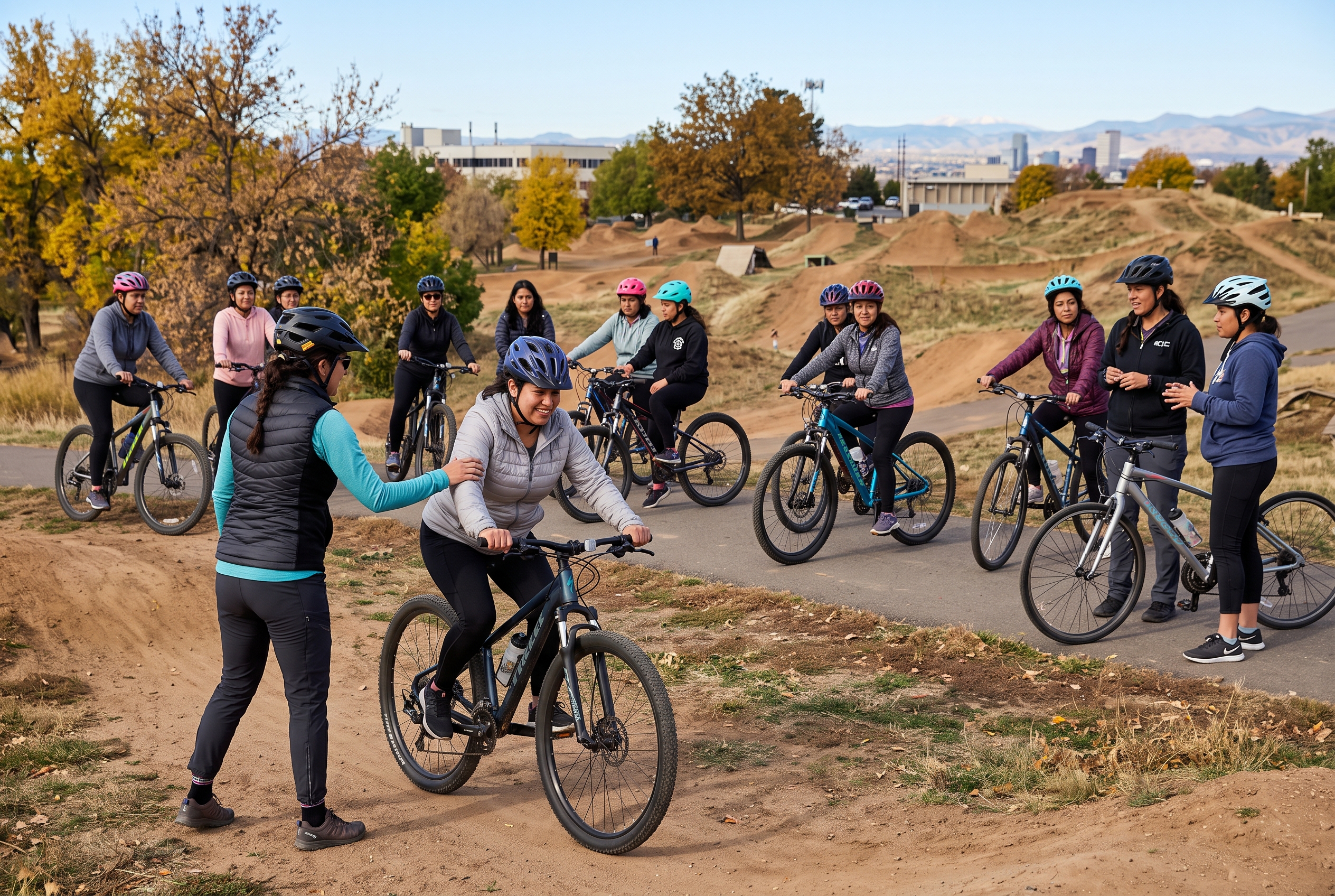 Mujeres de Colorado transforman su experiencia sobre dos ruedas