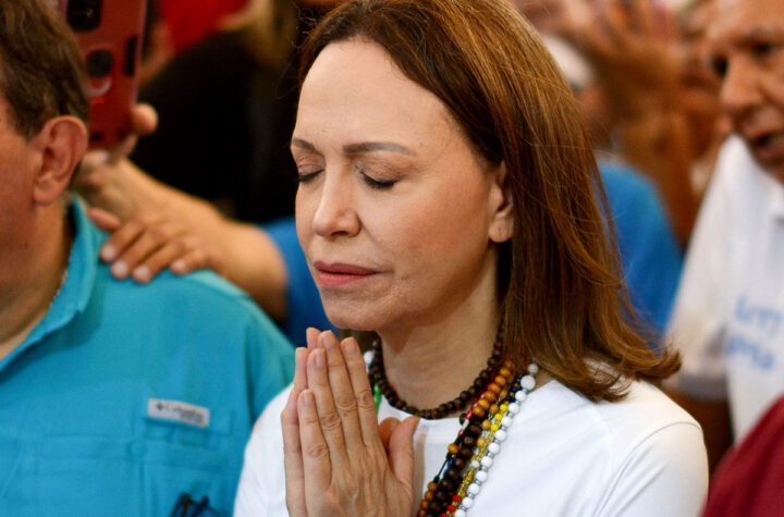 María Corina Machado regresó